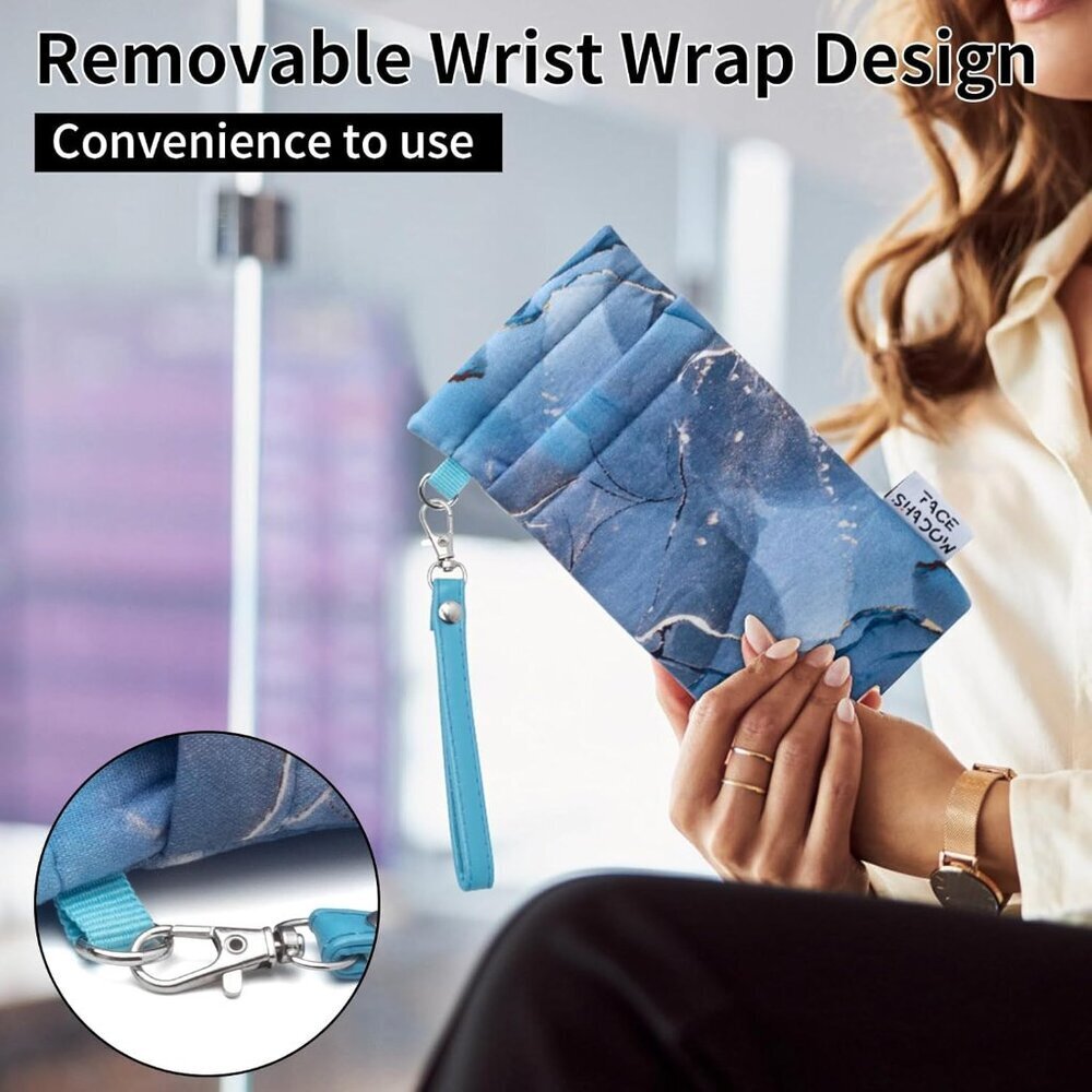 Double Glasses Case Microfiber Soft Squeeze Top F… - image 7